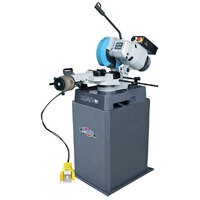 MACC 350mm 3ph 20/40rpm Double Vice Coldsaw With Foot Controlled Pneumatic Vice Electric Coolant Pump MC-NEW350EDPV-3