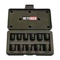 Metrinch 11 Piece3/8" Dr Standard Impact Socket Set MET-2300