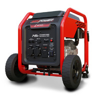 GENPOWER Inverter Generator 4kW Peak 3.5kW Rated Portable Petol Construction Camping Wheels