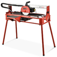 BAUMR-AG 800W Electric Tile Saw Cutter with 200mm (8') Blade, 720mm Cutting Length, Side Extension Table