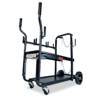 ROSSI Heavy-Duty 160kg Capacity Welding Trolley Cart, with Consumables Case