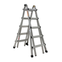 Gorilla 1.7-2.8m Aluminium Mighty 19 Multi-Purpose Ladder 120kg MM19-I