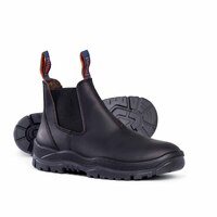 Mongrel Boots Non-Safety Elastic Sided Boot AU/UK 5 (US 6) Black
