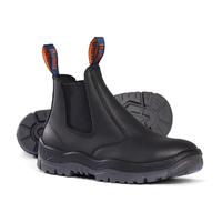 Mongrel Elastic Sided Safety Boot Black Size AU/UK 5 (US 6)