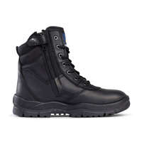 Mongrel High Leg ZipSider Safety Boot Black Size AU/UK 5 (US 6)
