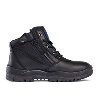 Mongrel ZipSider Safety Boot Black