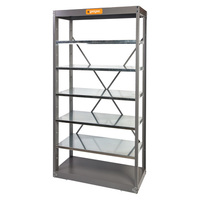 Geiger Steel Plate Steel Rack - 5 Shelves NHD500