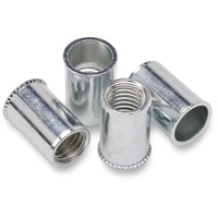 Geiger Nutsert M4 Poly Nut Steel (pack of 50) NM4PNS