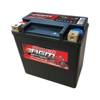 Power AGM 12V 12AH 300CCAs Motorcycle Battery