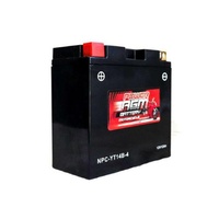 Power AGM 12V 10AH 250CCAs Motorcycle Battery