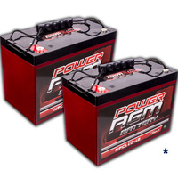 2 x 110AH AGM SLA 12V Deep Cycle Battery