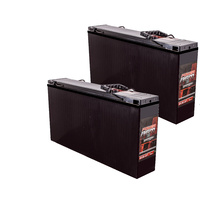 2x Power AGM 150AH AGM 12V Slim Deep Cycle Battery