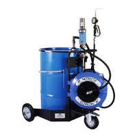 Macnaught Portable Trolley Mounted Oil Dispensing System Including Metered Gun OS100GE-01