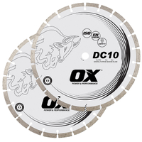 OX DC10 2 Pack 14" Standard Segment General Purpose Diamond Blade OX-GP102PK