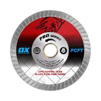 OX Professional 4" Fine Turbo Diamond Blade OX-PCFT-4