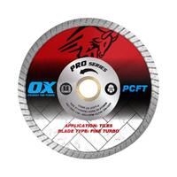 OX Professional 5" Fine Turbo Diamond Blade OX-PCFT-5