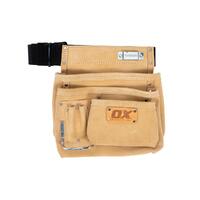Trade Heavy Duty Suede Leather Single Pocket Tool Belt OX-T265301