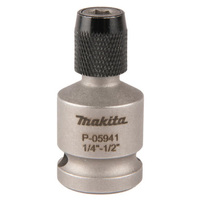 Makita 1/4" Hex Drive Quick Collar Chuck (suit 1/2" Sq Drive Impact Wrench) P-05941