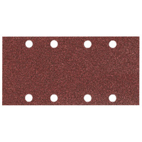 Makita 80# 1/3" Sand Paper Sheet Brown Punched (10pk) P-31859