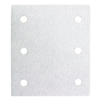 Makita 100# 1/4" Sand Paper Sheet Hook & Loop White Punched (10pk) P-35835