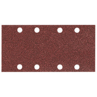 Makita 150# 1/3" Sand Paper Sheet Brown Punched (10pk) P-36027