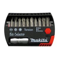 Makita 11 Piece X-Selector Torsion Screwdriver Bits P-53730