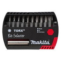 Makita 11 Piece X-Selector Standard Torx Screwdriver Bits P-53768