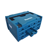 Makita 12 Draw Bit Box Storage Case Makpac 3 P-84327