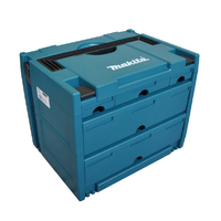 Makita 5 Draw Bit Box Storage Case Makpac 4 P-84349