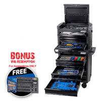 Kincrome Contour Tool Workshop 242 Piece 12 Drawer 1/4, 3/8 & 1/2" Drive P1805MB