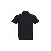 Mens Edge Polo Black/Check 5XL