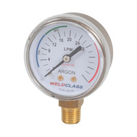Weldclass Argon LP (0-28lpm) Regulator Gauge P4-LPARG
