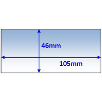 Weldclass 105 x 46mm 5pk Lens Inner (suits Cig Weldskill) P7-CL10546/5