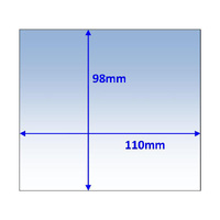 Weldclass 110 x 98mm 10pk Lens Outer (suits Weldguard) P7-CL11098/10