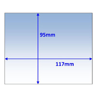 Weldclass 117 x 95mm 10pk Lens Outer (suits Servo 5000) P7-CL11795/10