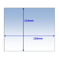 Weldclass 133 x 114mm 10pk Lens Outer (suits Various) P7-CL133114/10