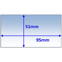 Weldclass 95 x 51mm 5pk Lens Inner (suits Lincoln) P7-CL9551/5