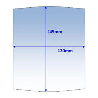 Weldclass 145 x 120mm 10pk Lens Outer (suits MLR Elite) P7-CLME/10