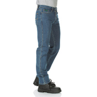 WORKIT Classic Fit Stonewash Rigid Denim Jeans 117ST