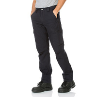 WORKIT Cotton Canvas Modern Fit Cargo Pants Navy 102ST