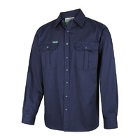 WORKIT Regular Weight Long Sleeve Shirt Navy XXS