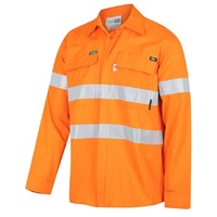 WORKIT  WESTEX DH FR Inherent 220gsm Taped Shirt Orange M