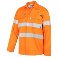 WORKIT Fire Resistant RIPSTOP FR Inherent 197gsm Taped Shirt