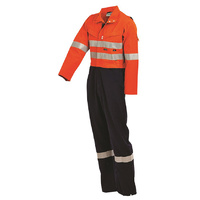 WORKIT Fire Resistant FR Inherent 215gsm Vented Taped Coverall