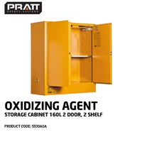 Oxidizing Agent Storage Cabinet 160L 2 Door 2 Shelf