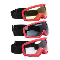 Pro Choice Safety Gear Inferno FR Goggle Red Frame