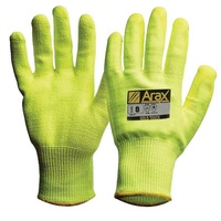 Arax Gold Hi-Vis Yellow with Hi-Vis Yellow PU Palm