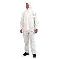 Provek Disposable Coveralls White Provek 5 Pack