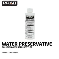 Water Preservative Solution 4 x 250mL Bottles