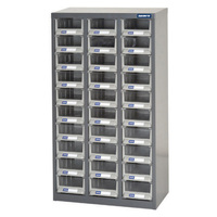 ITM Parts Cabinet Metal A6 30 Drawers 533w x 264d x 937h PB-A6330H